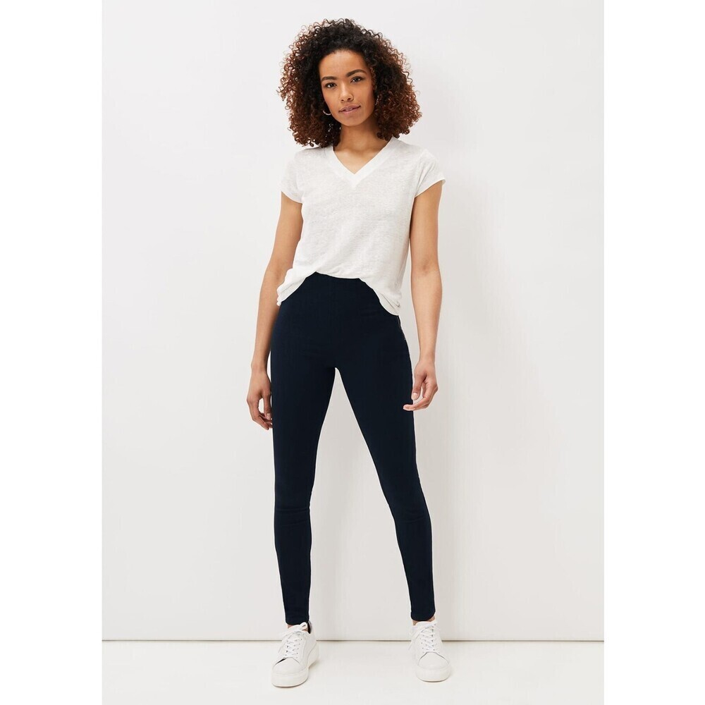 Phase Eight Amina Skinny High Rise Leggings Work Jegging Indigo Size 12 US
